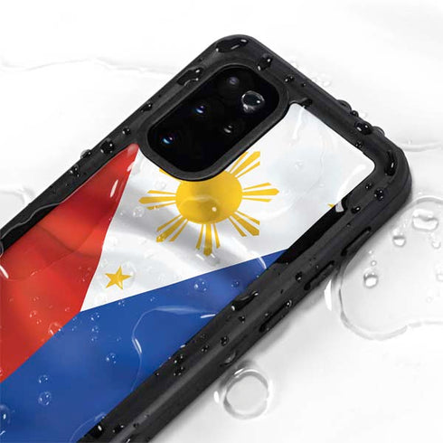 Philippines Flag Galaxy S20 Plus Waterproof Case